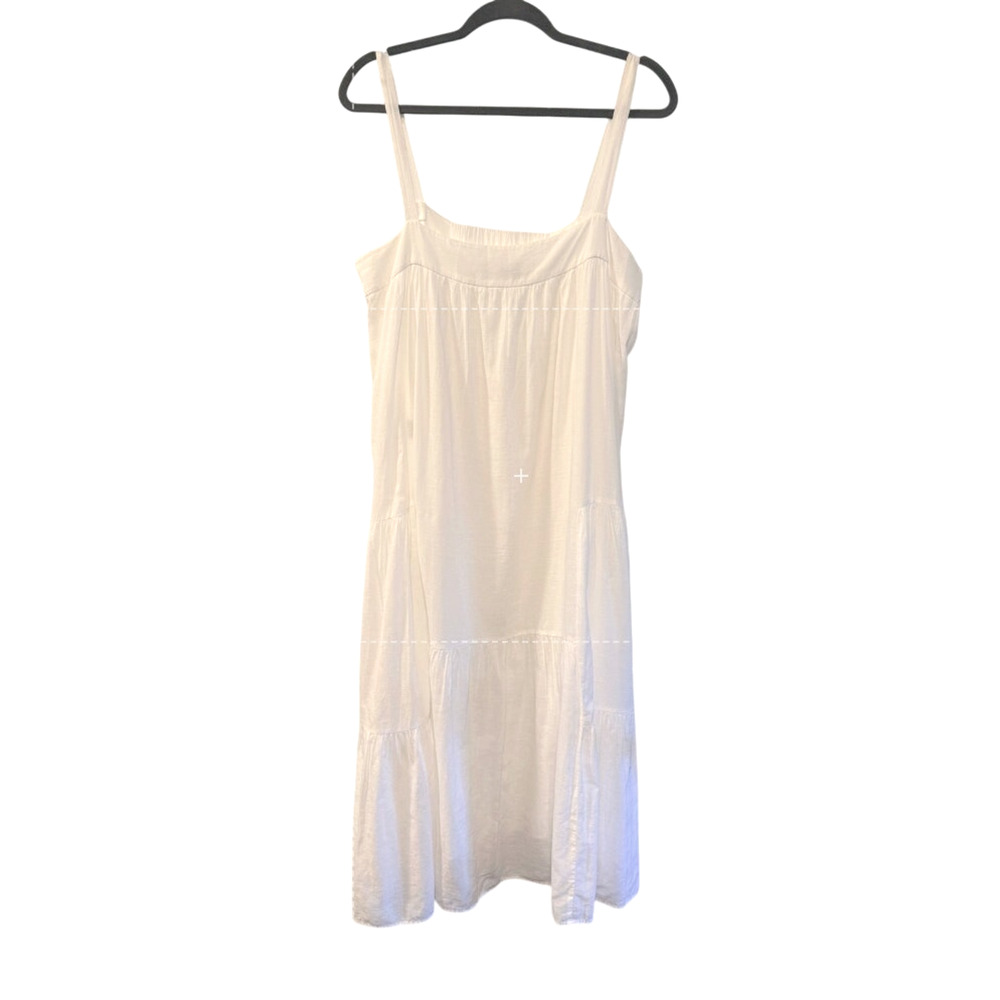 Jenni Kayne XL Cotton & Linen Summer Dress $325 Midi Coastal Luxury NWT - Picture 4 of 16